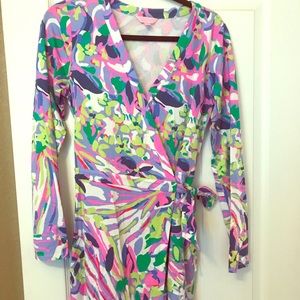 Lilly Pulitzer Tiki Wrap Romper